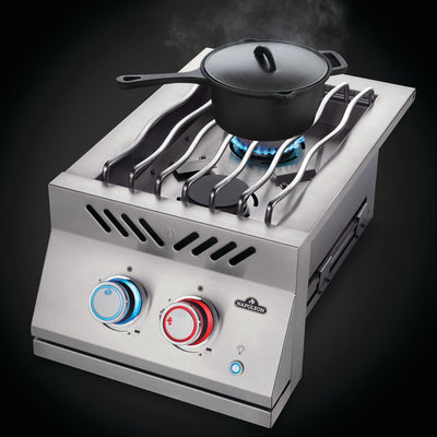 Napoleon: 700 Series Double Side Burner w/ Stainless Steel Cover