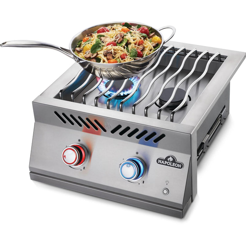 Napoleon: 700 Series Dual Range Side Burner w/ Stainless Steel Cover