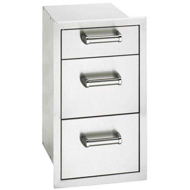 Fire Magic: Flush Mount Triple Drawer