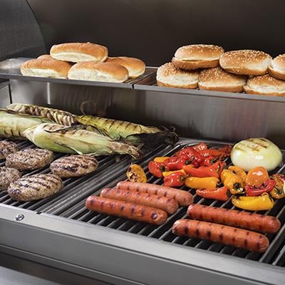 TEC Grills:  44" Rack Jack (With Two Raised 19" Warming Racks) : Patio FR/Sterling Patio FR Accessories