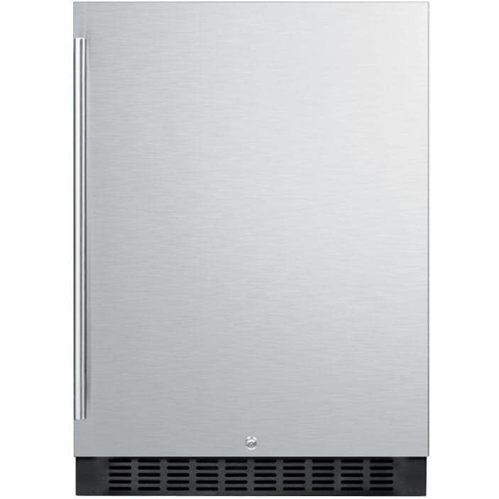 Summit Appliance: 24" Outdoor Refrigerator w/ Black Cabinet