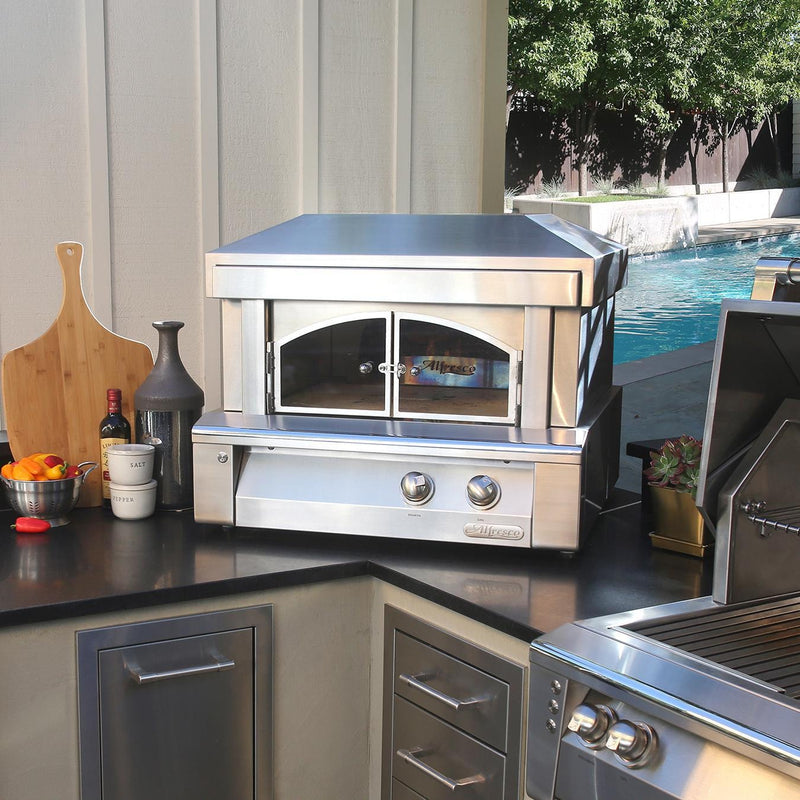 Alfresco: 30" Countertop Pizza Oven, Natural Gas