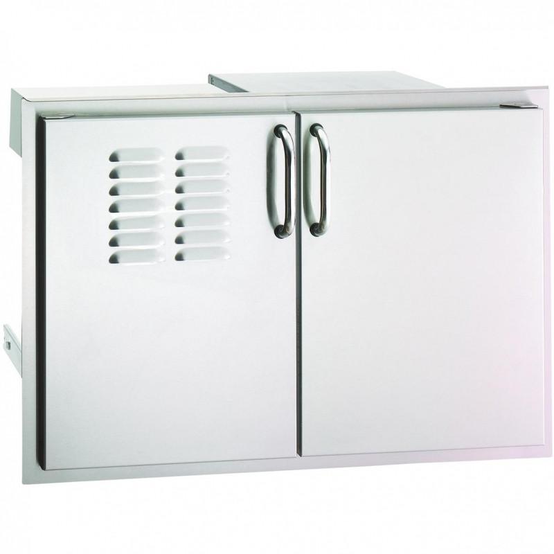 Fire Magic: Select 30" Double Doors with Tank Tray & Double Drawers