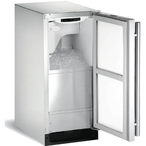 U-Line Outdoor Ice Machine With Pump - Stainless Steel